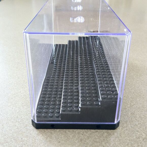 4 Steps Acrylic for Minifigure Display Case Stackable Box Clear Dustproof Clear - Picture 4 of 10